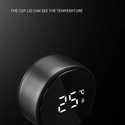 500mI Auto Digital Intelligent Thermos Cup For Tesla Model 3 X S Y P100D SpaceX Car Digital Smart Thermos Cup Auto Accessories