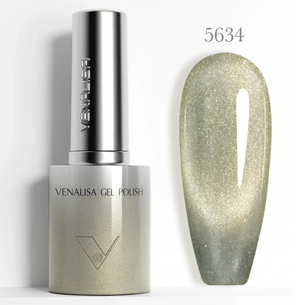 10ml*1pc Venalisa Nail Gel Polish Hema Free TPO Free Color Diamond Sparkle Magnet 10DCat Eye Gel Soak Off UV LED Varnish Gel Kit