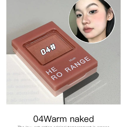 Sweet Orange Blusher Makeup Blush Mashed Potato Latte Nude Cheek Color Face Contour Brighten Lasting Rich Color Rouge Cosmetics