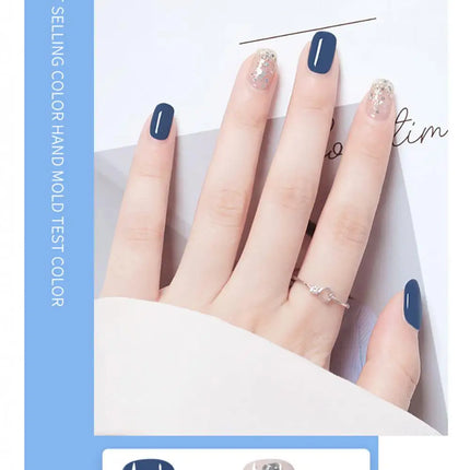 KUDAN Nail Polish Water-based 10ml No-bake Long-lasting Students Children Without Odor Can Tear Nail Art Manicure Tool