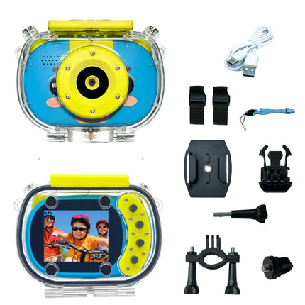 Kids Waterproof Camera Action Camera USB Charging For Outdoor Sports Skiing Rock Climbing Cycling Swimming Sports Accessories