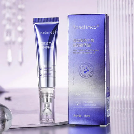 Lip Plumping Essence Oil Color-Changing Lip Beauty Essence Nourishing,Moisturising Sexy Lip Care Fade Lines Plumping Lip Serum