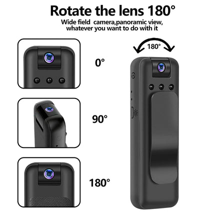 HD 1080P Mini Camera Portable Digital Video Recorder Worn Police Small Body Cam Infrared Night Vision Sports DV Camcorders