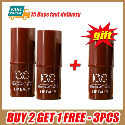 Coconut Oil Remove Dark Lip Balm Fast Lighten Pink Lip Exfoliating Fade Lip Line Dead Skin Moisturizing Korean Lips Care Product