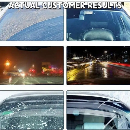 Suitable for automobile Windshield Oil Film Eraser Wand - All-in-One Pro Kit with Glass Cleaning Emulsion Formula and Sponge