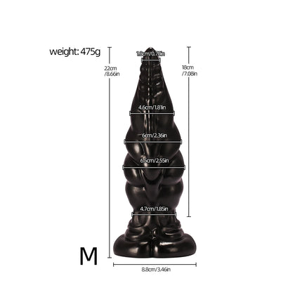 Ribbed Anal Plug Dildo Sexy Adult Female Buttplug Male Masturbator Sextoy Adult Supplies Buttplog Diloes Butt Plugins But Pluk