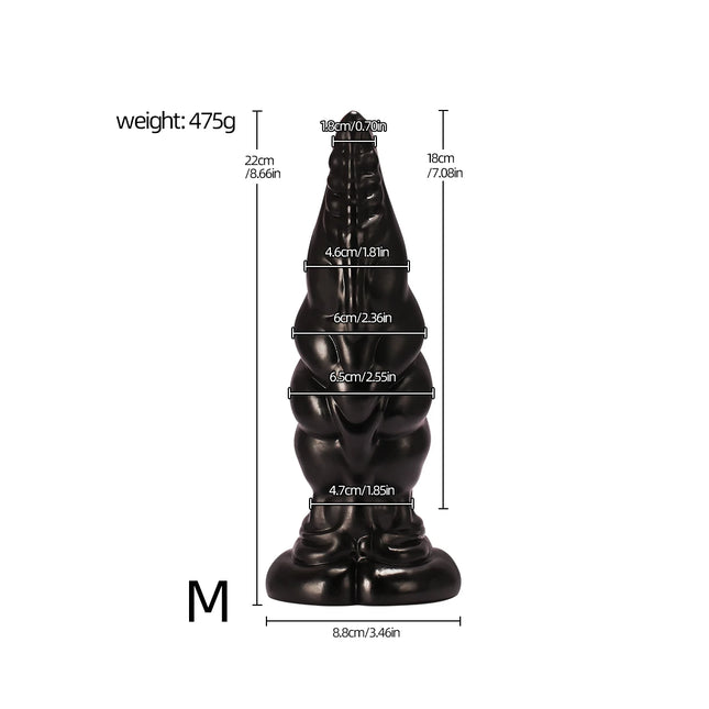 Ribbed Anal Plug Dildo Sexy Adult Female Buttplug Male Masturbator Sextoy Adult Supplies Buttplog Diloes Butt Plugins But Pluk