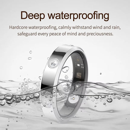 2026 Smart Ring HR01 For Step Counting, Heart rate monitoring, Multiple Sports Modes, Sleep monitoring 5ATM Fashion Ring