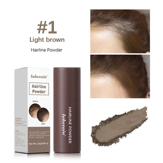 Hairline Powder, Waterproof and Sweatproof, Filling Artifact, Repair Seam, Finishing Powder, Shade, Natural Toning Powder