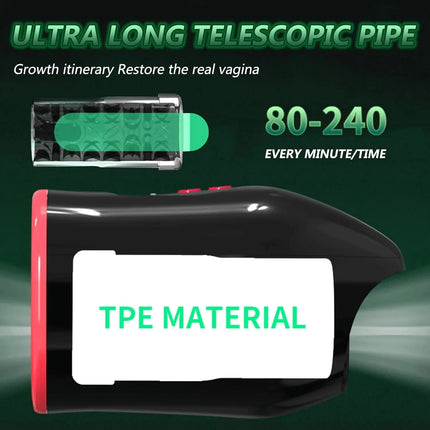 Sex Toys for Men Automatic Male Masturbators Cup with APP Control Wearable Telescopic Vibrating Penis Thrusting Massage