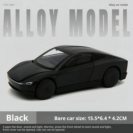 1:32 Tesla Robotaxi Pickup Alloy Car Model Simulation Huili Car Model Boy Metal Toy Car Ornament Gift