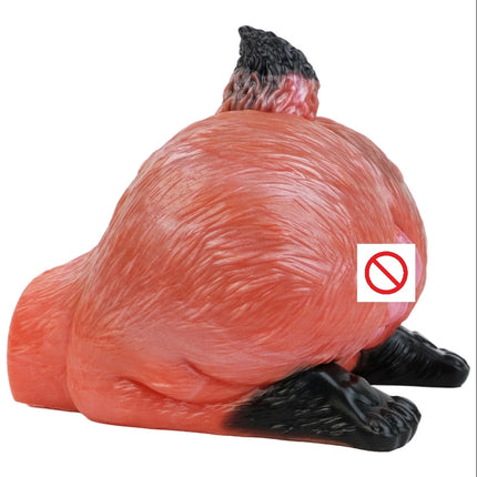 2025 Simulation Animal Fox Buttock Inverted Mold Silicone Fantasy Male Masturbator Pocket Penis Stroker Onahole Channel Sex Toy