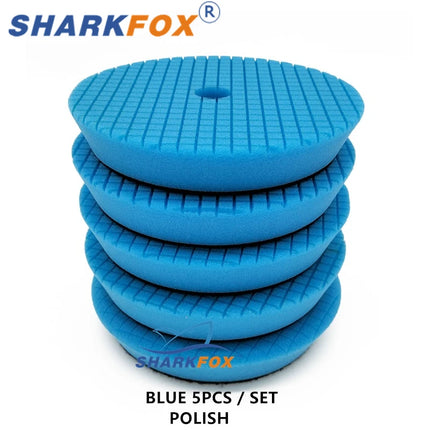 Sharkfox 5 (125mm)/6 Inches (150mm) Polishing Pad Detailing Buffing Polishing Wheel Polishing Glossy Pad Polisher Disc Gloss