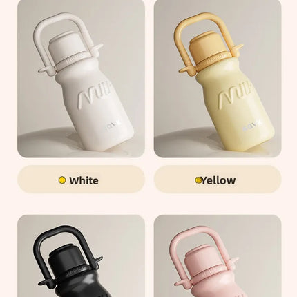 Portable Insulated Coffee Cup | Trendy Milk Bottle Design