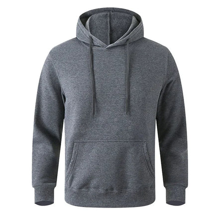 2026 Unisex hoodie high-quality sweater hip-hop fashion casual top trendy spring and autumn solid colorcomfortable new style