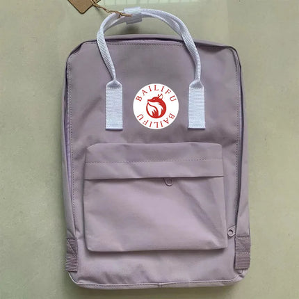 Outdoor Waterproof Student Backpack Large Capacity Computer Bag Oxford Cloth Breathable Shockproof Anti-wear Leisure Travel B...