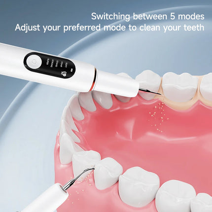 Ultrasonic Dental Scaler For Teeth Tartar Eliminator Electric Teeth Cleaner Tooth Tartar Removal Whitening Dental Scaler
