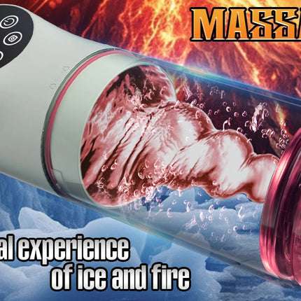 Automatic Male Masturbator Penis Pump Adult Sex Toy for Men Pocket Pussy with 7 Sucking and Thrusting Rotating Licking Stroker