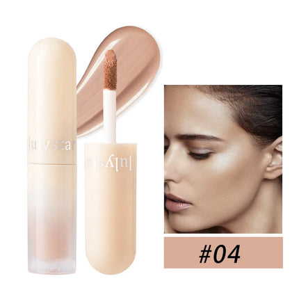 Waterproof Liquid Concealer Oil-control Lasting Cover Dark Circle Tattoo Acne Natural Full Coverage Lightweight Concealer Makeup