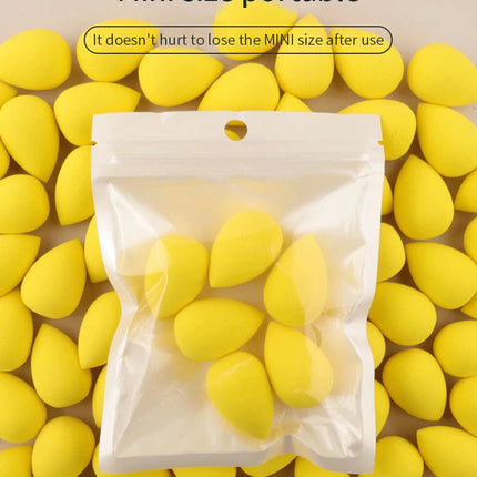 6pcs Mini Makeup Sponge Powder Puff Beauty Sponge for Makeup Concealer Liquid Foundation Face Cosmetic Puff Make Up Sponge