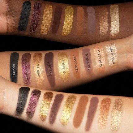 Hudabeauty 18 Colors Empowered Eyeshadow Palette High Pigmentation Eye Makeup New Nude PALETTE Matte Charming Glitter Shadow