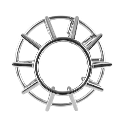 1PCS Metal Hollowed-Out Anal Plugs for Anal Dilatation Exercises, Masturbation & Couples Play, Adult Sex Toys