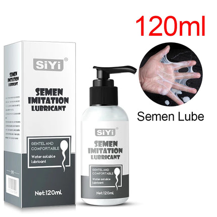 Anal Lubricant For Sex Semen Viscous Lube Gay Men Water Based Oil Lubricating Sexy Adult Products Sexual Game Toys Lubrication