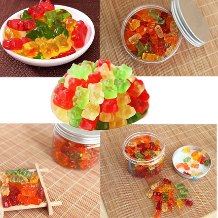 Bear Gummy Mold Mini Big Cartoon Animal Chocolate Candy Mould For Kids Dropper Food Grade Kitchen Accessories Tool Ice Cube Tray