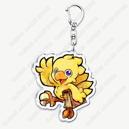 Popular Game Keychains for Accessories Key Chain Jewelry Keyrings Cloud Strife Ffvii Tifa Sephiroth Vincent Valentine Fans Gifts