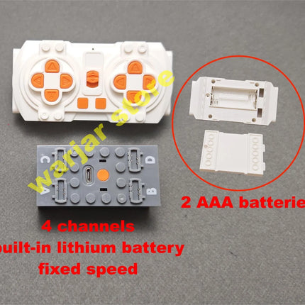 Technical Building Blocks RC Motor Kit Power Functions Parts Multi Channel Adjustable Speed Remote Control DIY Refit Accessories