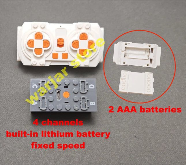 Technical Building Blocks RC Motor Kit Power Functions Parts Multi Channel Adjustable Speed Remote Control DIY Refit Accessories