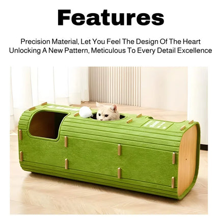 Multi-Layer Cat Nest Cat Climbing Frame Integrated Enclosed Safe Cat Sleeping Nest Scratch-Resistant Wear-Resistant Four-Seasons
