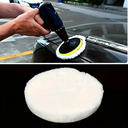 1-22Pcs 3-7 Inch Wool Felt Buffing Pad M14 Polishing Pads for Wheel Car Polish Glass Tile Stainless Steel Scratche Repair Tools