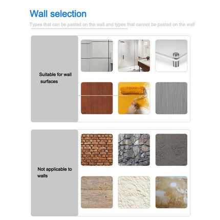 Waterproof Self Adhesive Tile Wall Stickers Oil-proof Anti Fouling Wall Decal Heat-resistant Moisture-proof Stove Sticker