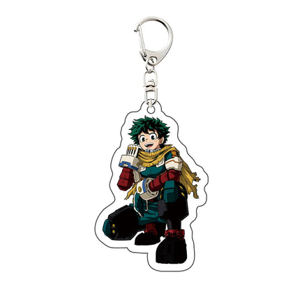 My Hero Academia Acrylic Keychain, Deku Bakugo Todoroki Charm, Boku no Hero Academia Anime Keyring, Bag Accessory, Gift