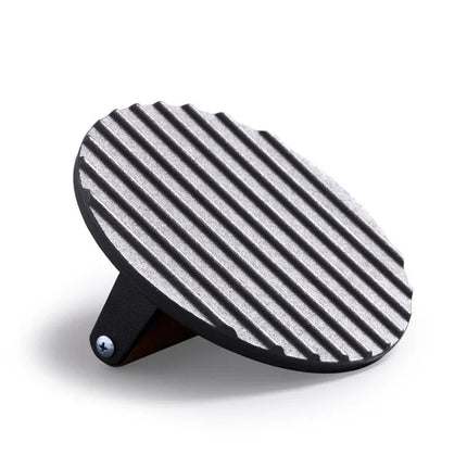 Cast Iron Steak Burger Press Round Rectangular Uncoated Heavy-Duty Meat Press with Handle for Outdoor Grill Food Cooking Tools