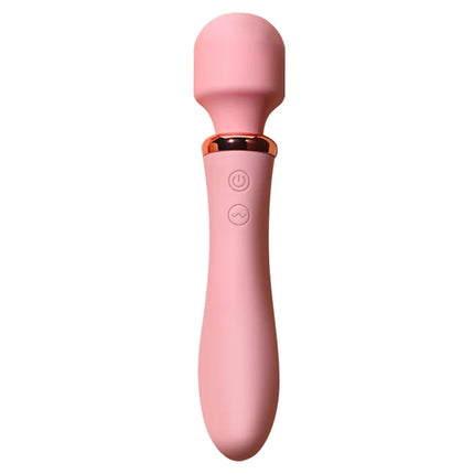 Heated AV G Spot Vibrating Wand Female Adult Pleasure Toy Waterproof Rechargeable Personal Massager for Intimate Use