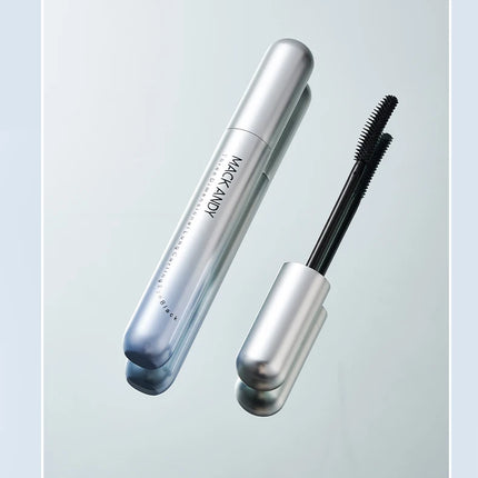 MACKANDY 3D Washable Mascara Makeup, Volumizing & Lengthening Defining Curling Buildable Formula Blackest Black, Paraben Free