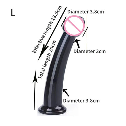 Silicone Anal Dildo Women Butt Plug Silicone Artificial Penis Woman Sex Toy Adult Female Dildo Toy For Gay