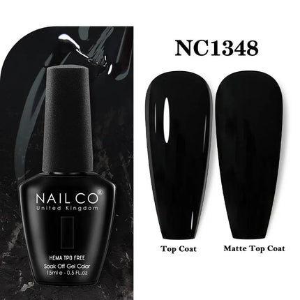 NAILCO 131Colors TPO FREE HEMA Vernis Semi Permanent UV Varnish Gel Nail Polish Nails Art Gel Manicure TOP BASE Varnish Hybrid