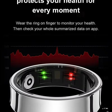 2026 Smart Ring R09 5ATM Waterproof Smartring for Men Women Heart Rate Skin Temperature Monitor Fitness Tracker For Android iOS