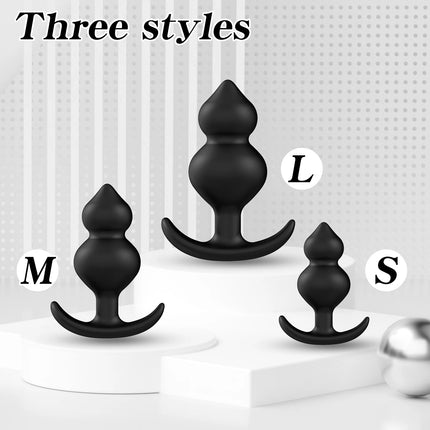 Factory Sales Wearable Anal Plugs With Steel Anal Beads Vaginal Balls Anal Stimulation Pull Bead Dildo Buttplug Adult 18 Sex Toy