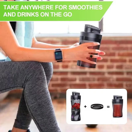 New Electric Portable Juicer Fresh Fruit Mixer 700ML Multifunctional USB Rechargeable Shakes Smoothie Blender Outdoor Mixing Cup