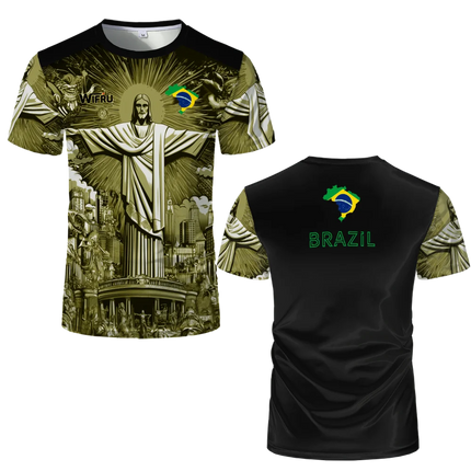 90 Minutes Series MM9 JUL Football Shirt Men's Summer Outdoor Sports Quick-drying Jersey Fitness Training O-neck T-shirt