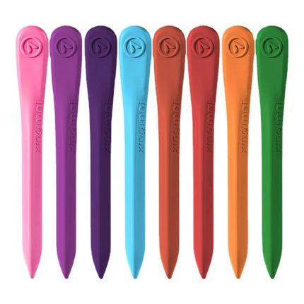 12/24/36 Colors Non-dirty Hand Plastic Crayons Washable Erasable Color Crayons for Children’s Painting School Office Supplies
