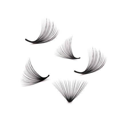 AGUUD All Size 3D-40D Loose Fan Eyelash Extensions Mega Volume Fans Pointy Base Premade Fans Bouquet Professional Makeup Lashes