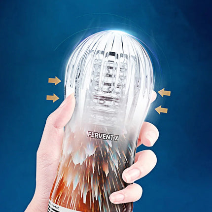Sex Toys Male Masturbator Cup Vagina Vacuum Pocket Pussy Adult Soft Silicone Masturb Cup Endurance Exercise Masturbator for Men