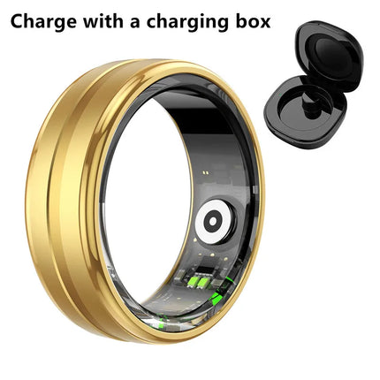 2024 R06 Smart Ring Health Monitor Men Women Smart Rings Heart Rate Blood Oxygen Sleep Waterproof Multifunctional Finger Ring