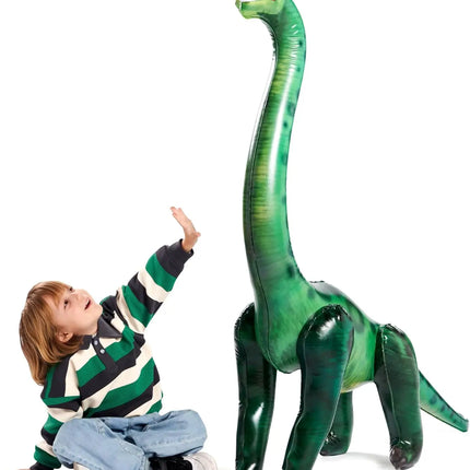 JOYFY 51" Brachiosaurus Inflatable Dinosaur Toy Party Decorations for Kids and Adults Birthday Party Chirstmas Gift