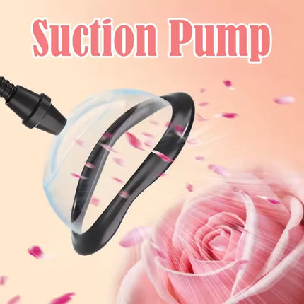 Manual Pussy Pump Vagina Clitoris Sucker Adult Sex Toy Manual Women Breast Massage Nipple Stimulator Enlarge Vacuum Pump Cover